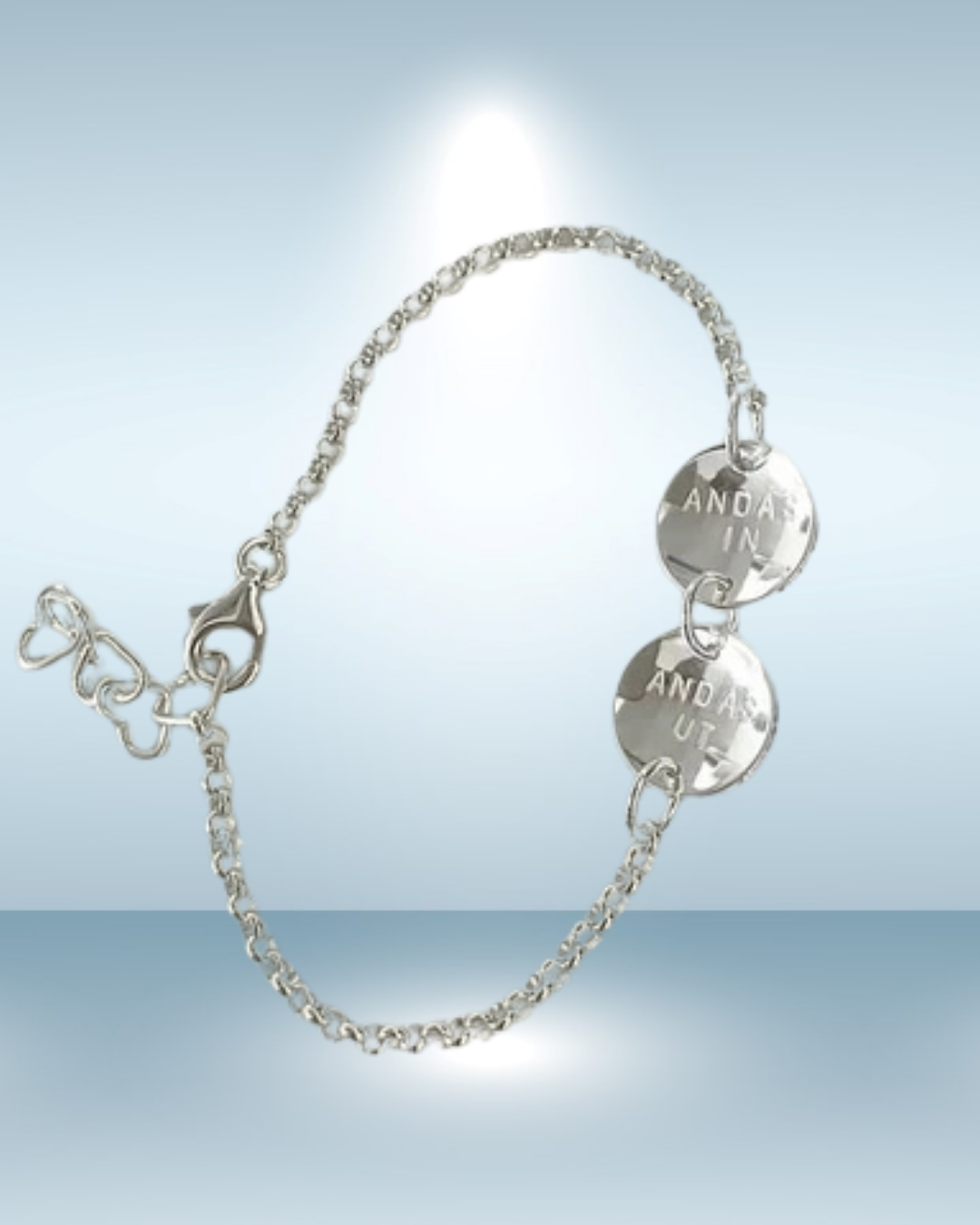 Nyhet! Andas in. Andas ut. – Armband äkta silver