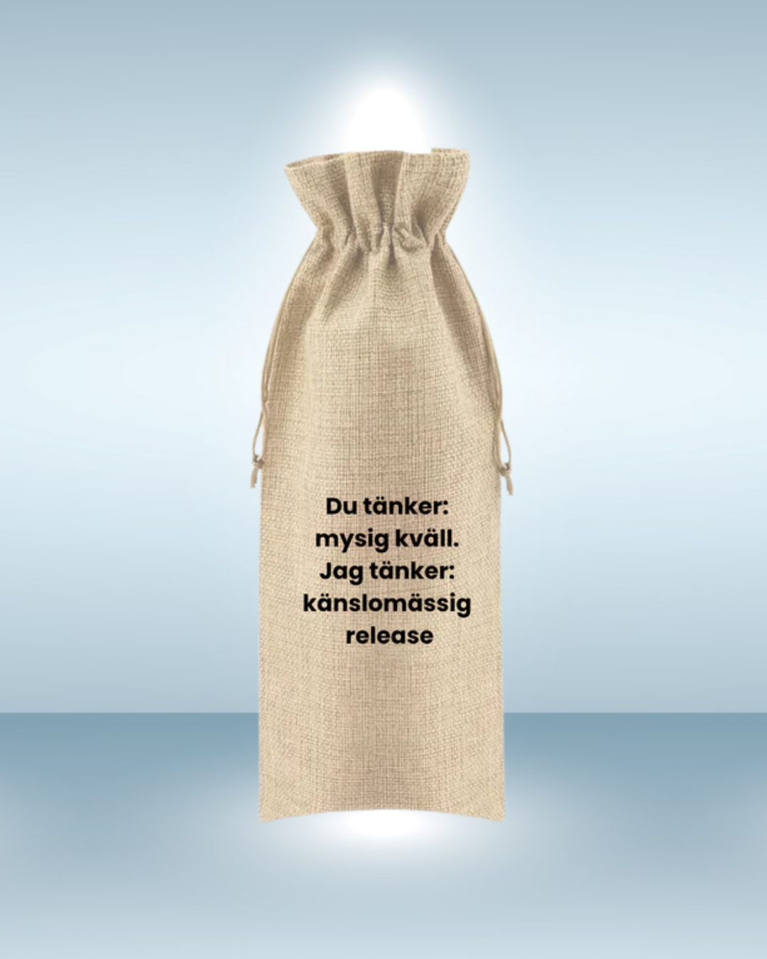 Du tänker: mysig kväll. Jag tänker: känslomässig release.