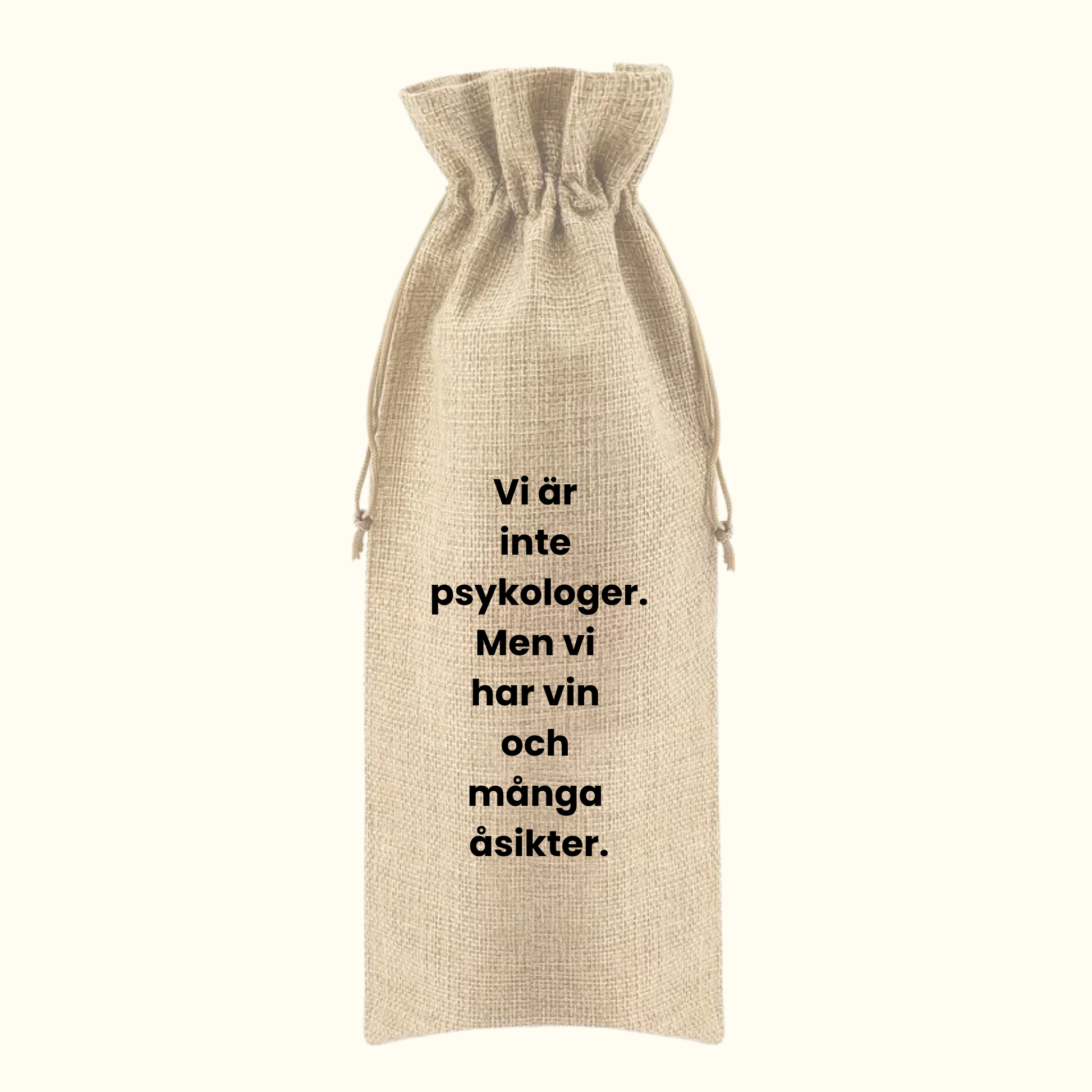 Vi är inte psykologer. Men vi har vin och många åsikter.