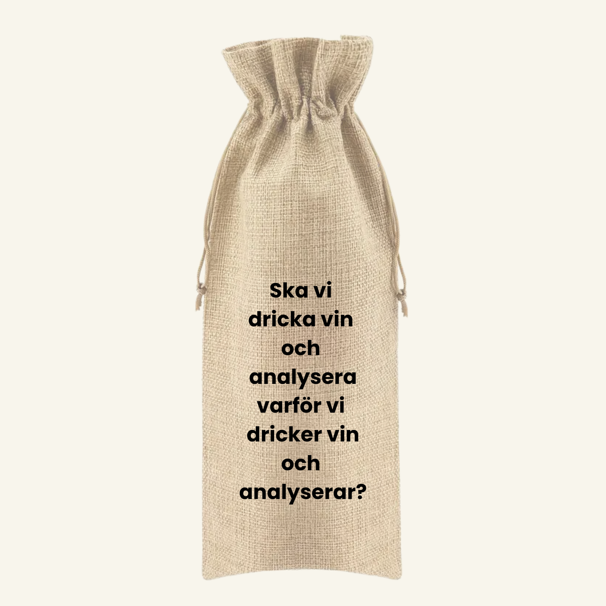 Vinpåse med snett tryck