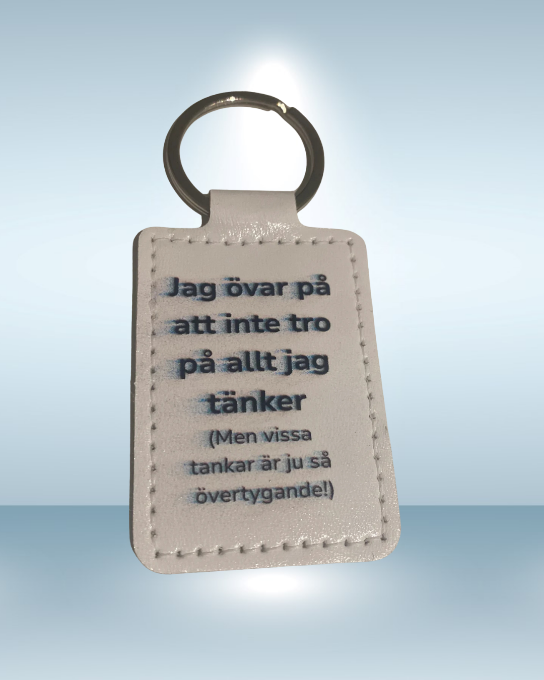 GÅVA -  Nyckelring – liten tryckmiss, stort budskap 💭