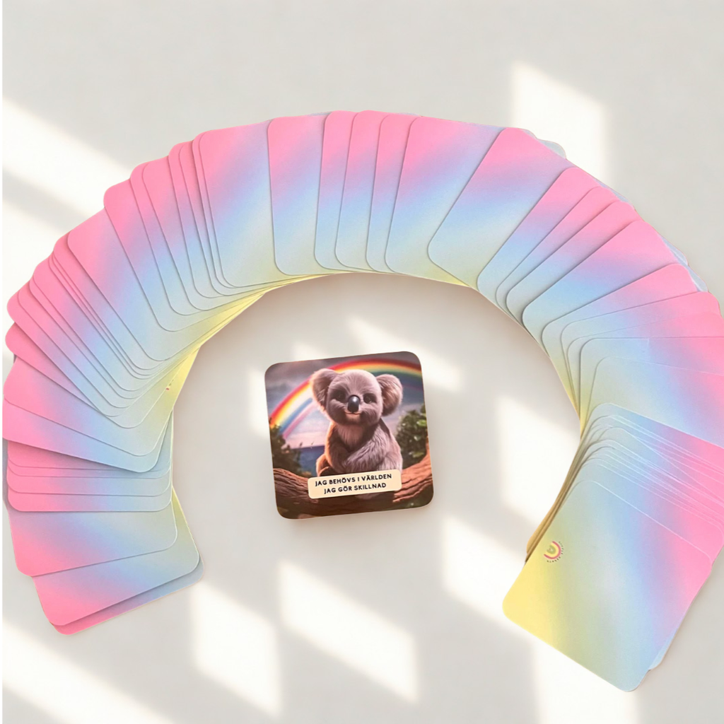 LITTLE HEARTS Affirmationskort för barn