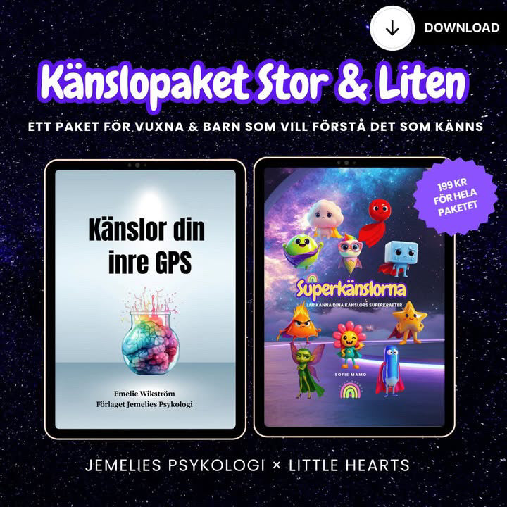 Känslopaket Stor & Liten - Digitalt bokpaket