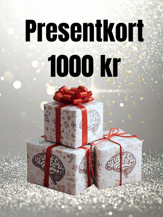 Presentkort till Jemelies Psykologi 💛🧠 - 1000 kr