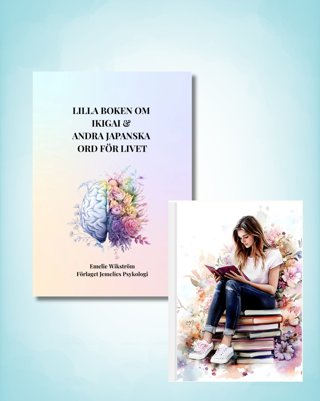 Bokpaket – Lilla boken om Ikigai & Anteckningsboken 💛☕📖