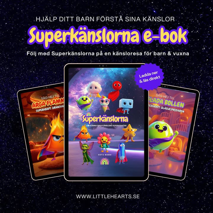 Little Hearts - Superkänslorna bok E-BOK Digital PDF)