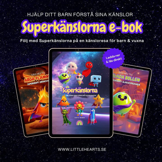 Little Hearts - Superkänslorna bok E-BOK Digital PDF)