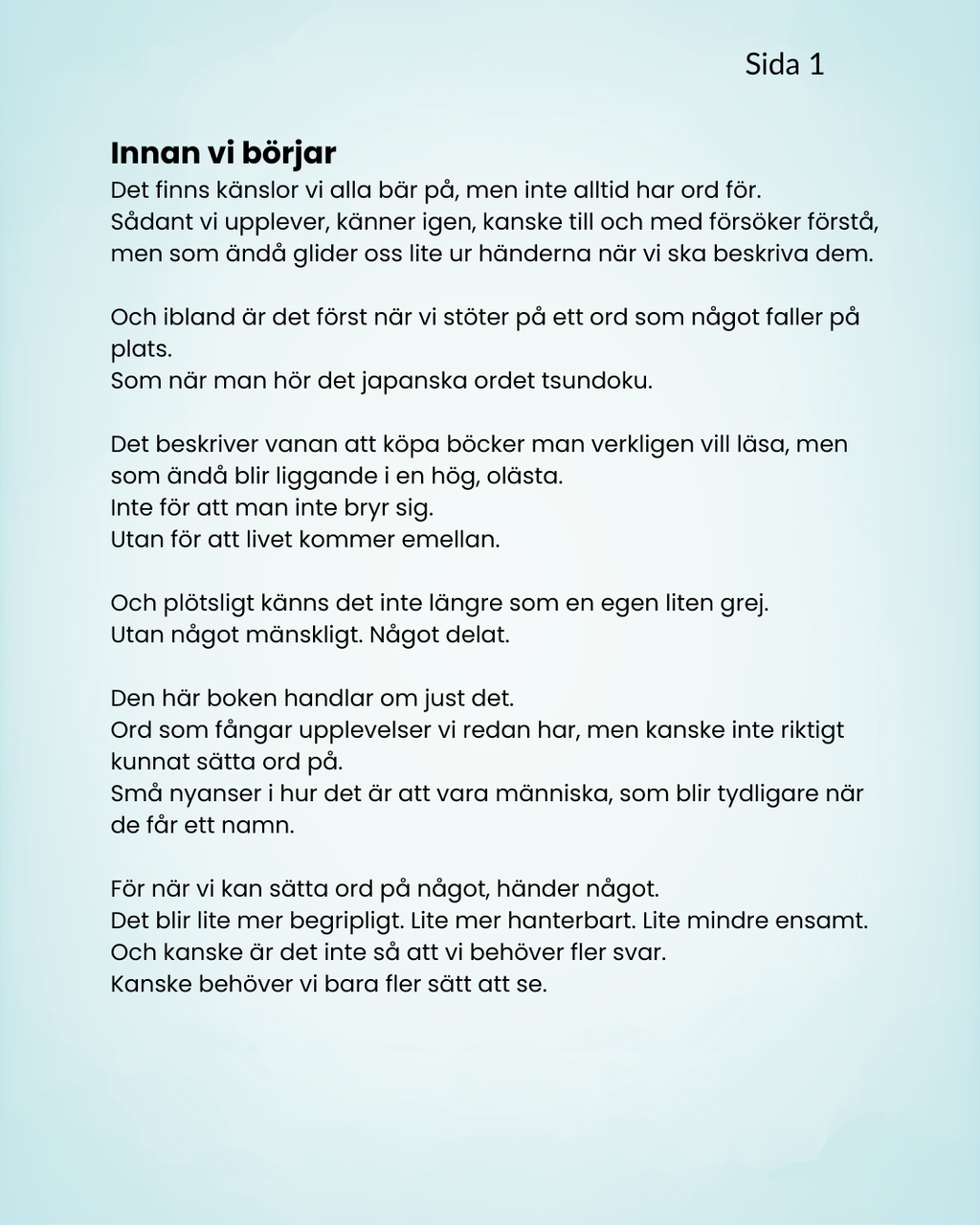 Digital provläsning - Lilla boken om Ikigai & andra japanska ord för livet