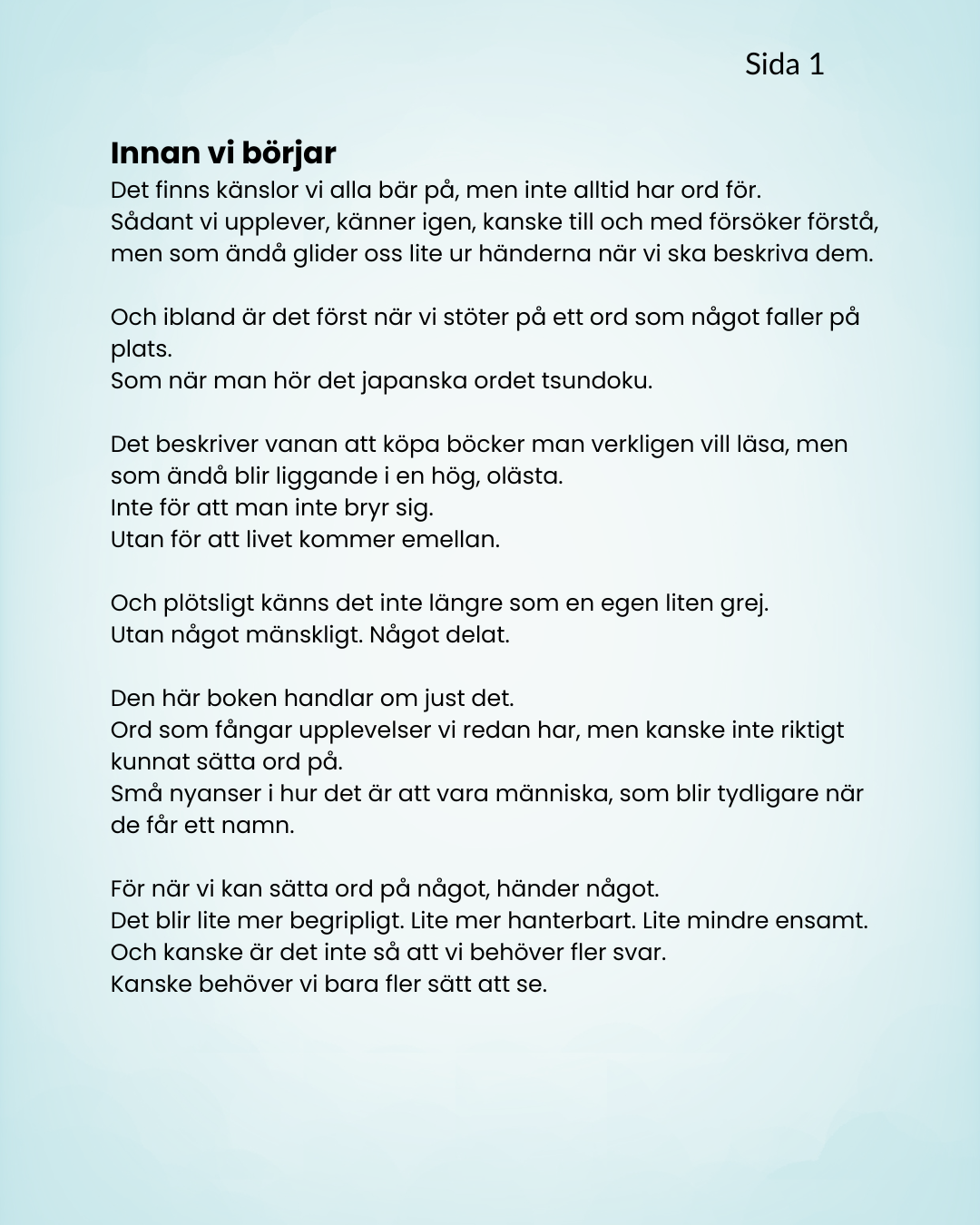 Digital provläsning - Lilla boken om Ikigai & andra japanska ord för livet