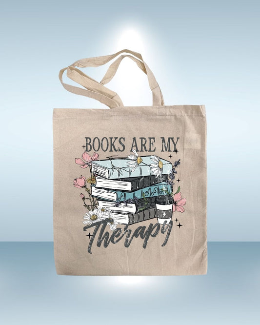 Fyndexemplar- Books Are My Therapy