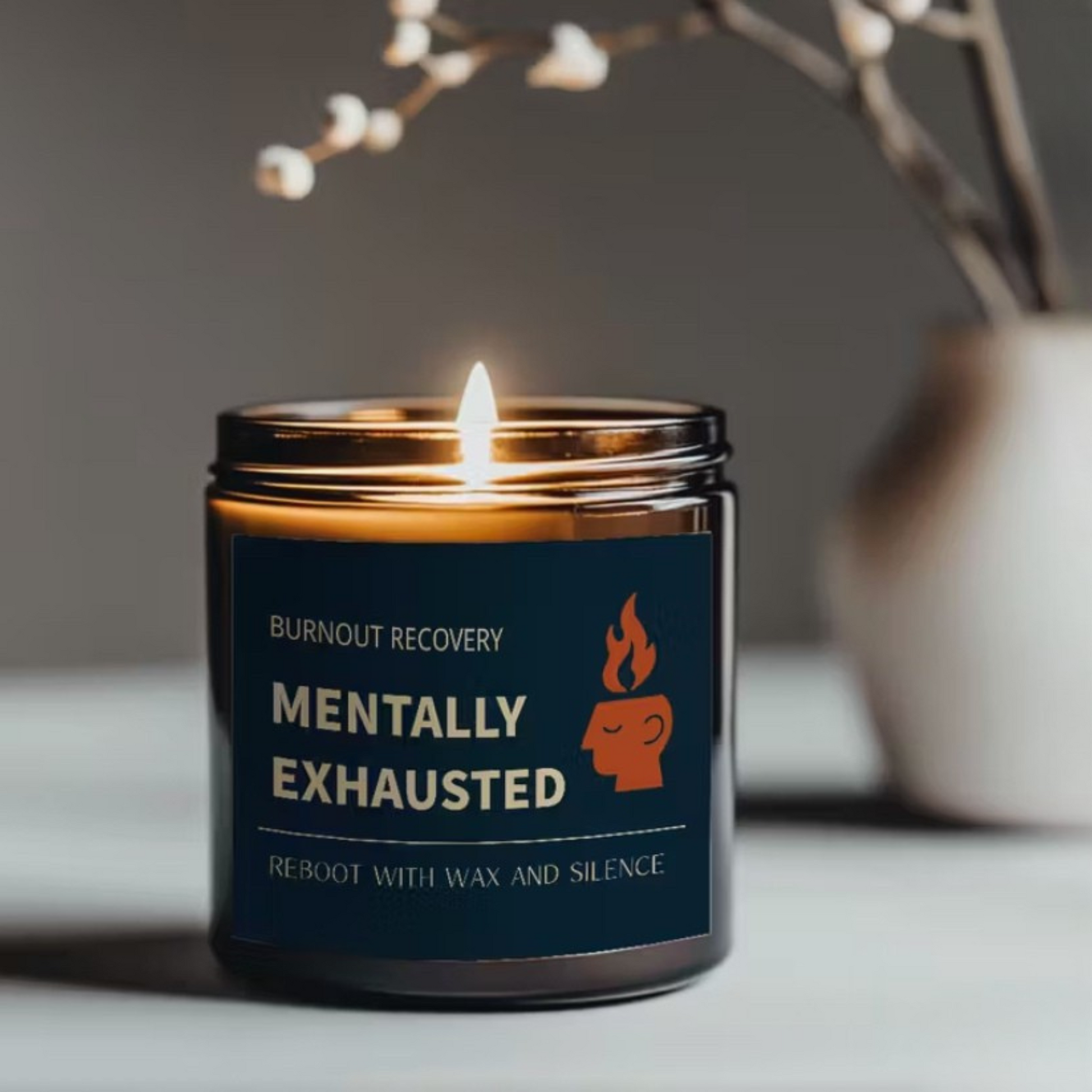 MENTALLY EXHAUSTED. Reboot with wax and silence.