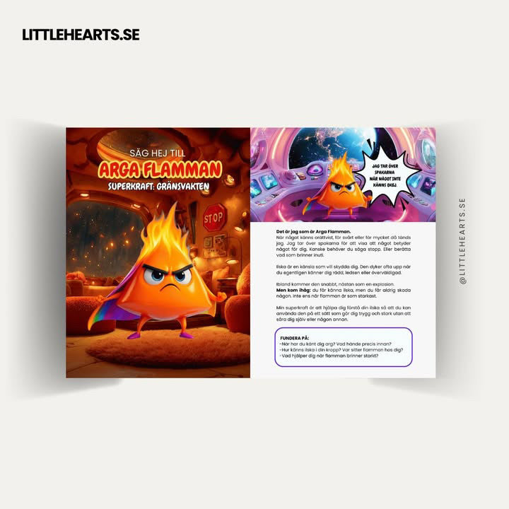 Little hearts - Superkänslorna – Lär känna dina känslors Superkrafter