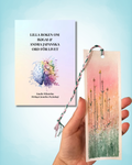 🌸 Handmålat kit – bok + bokmärke i liten upplaga