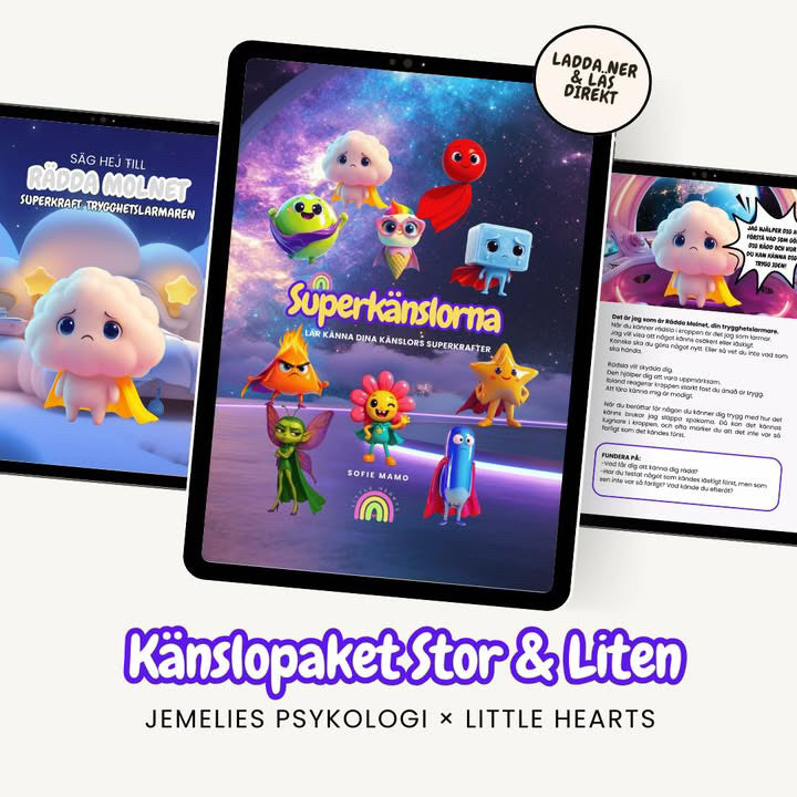Känslopaket Stor & Liten - Digitalt bokpaket