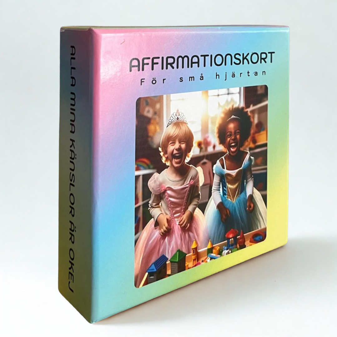 LITTLE HEARTS Affirmationskort för barn
