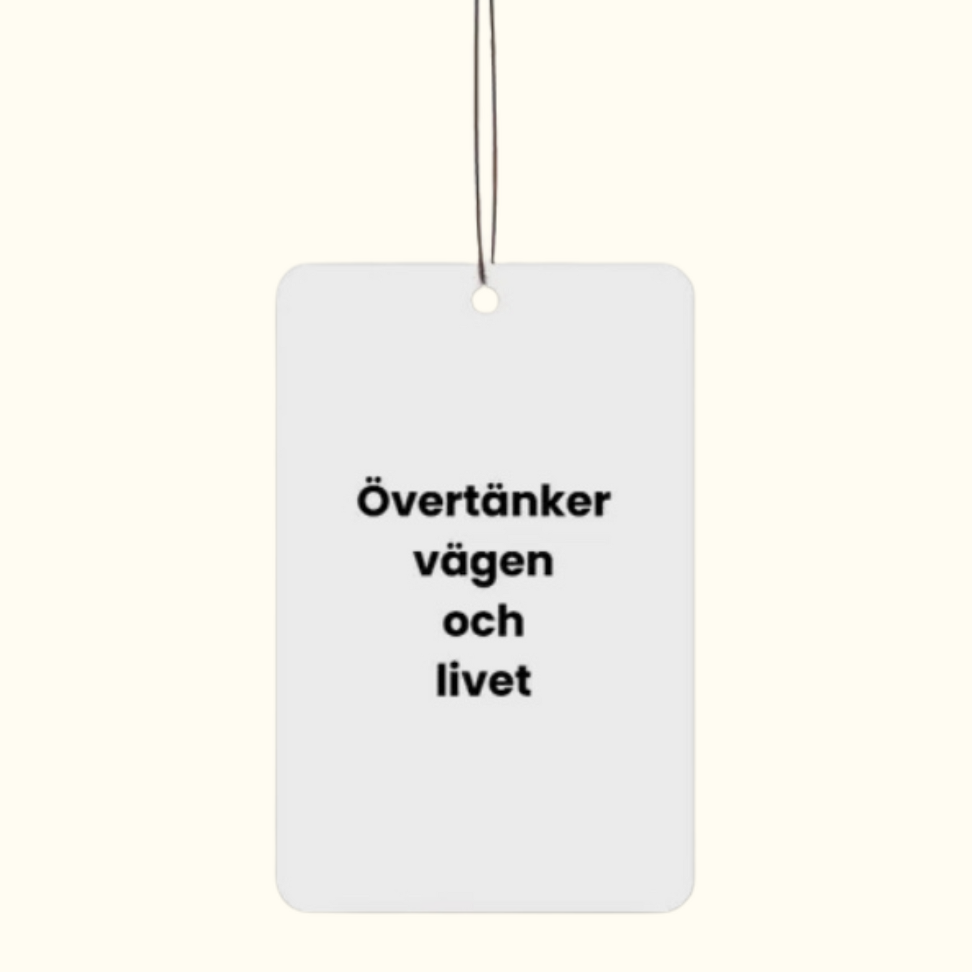 Övertänker vägen och livet (Doft av vitt te)