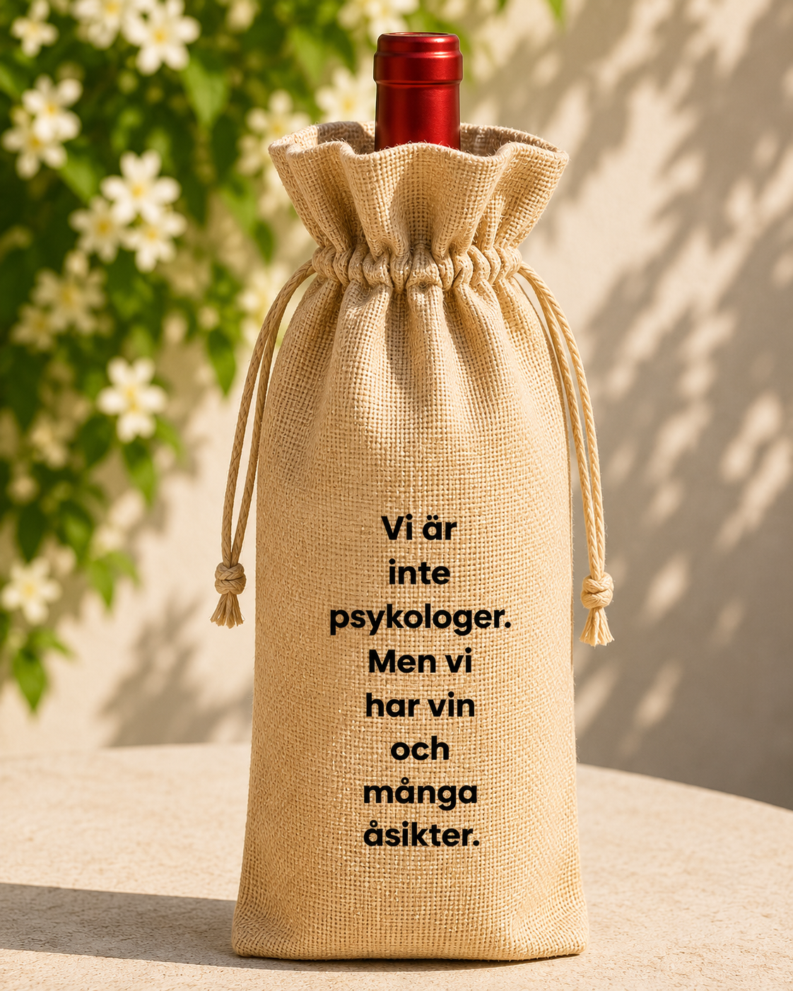 Vi är inte psykologer. Men vi har vin och många åsikter.