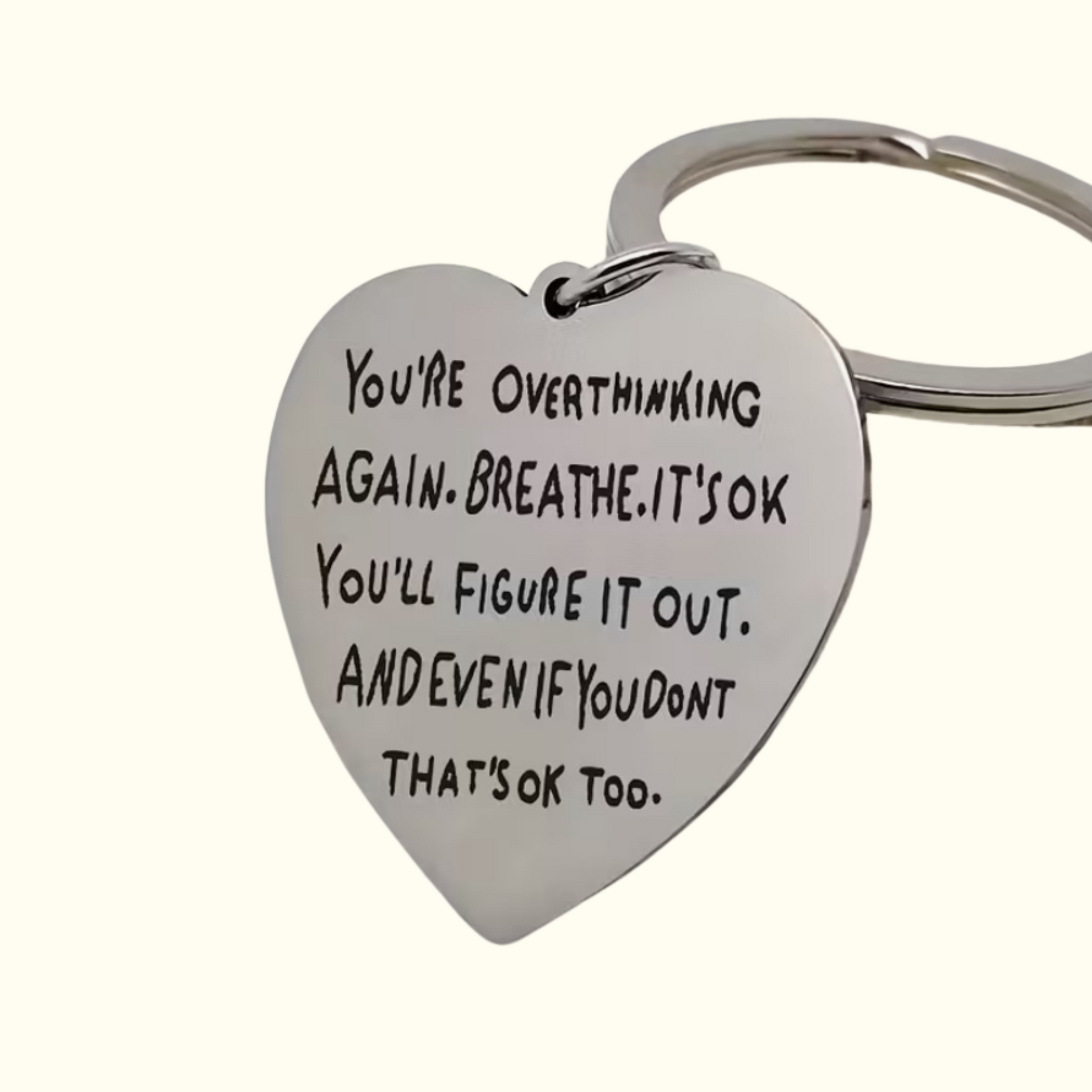 You’re overthinking again