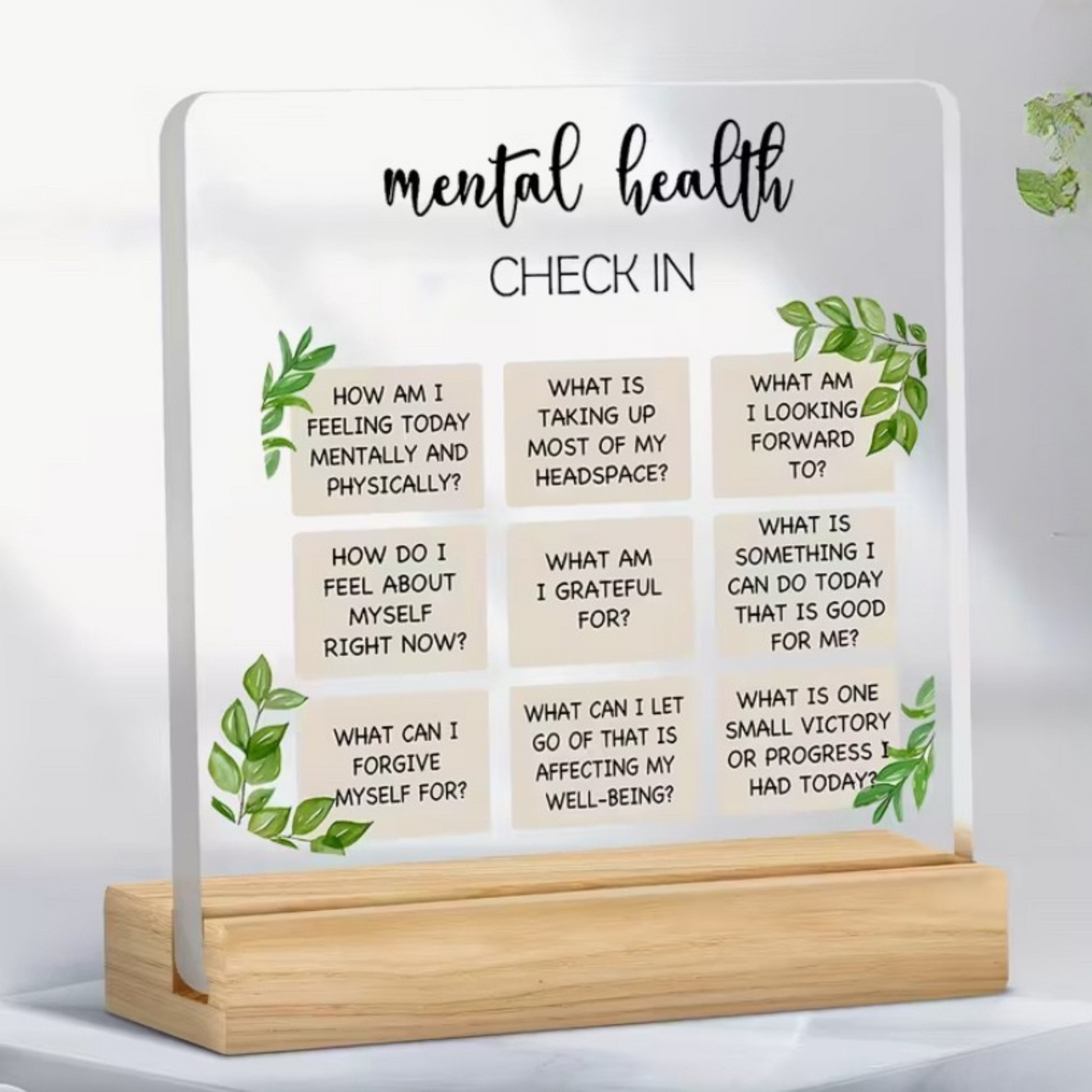 Mental health check-in