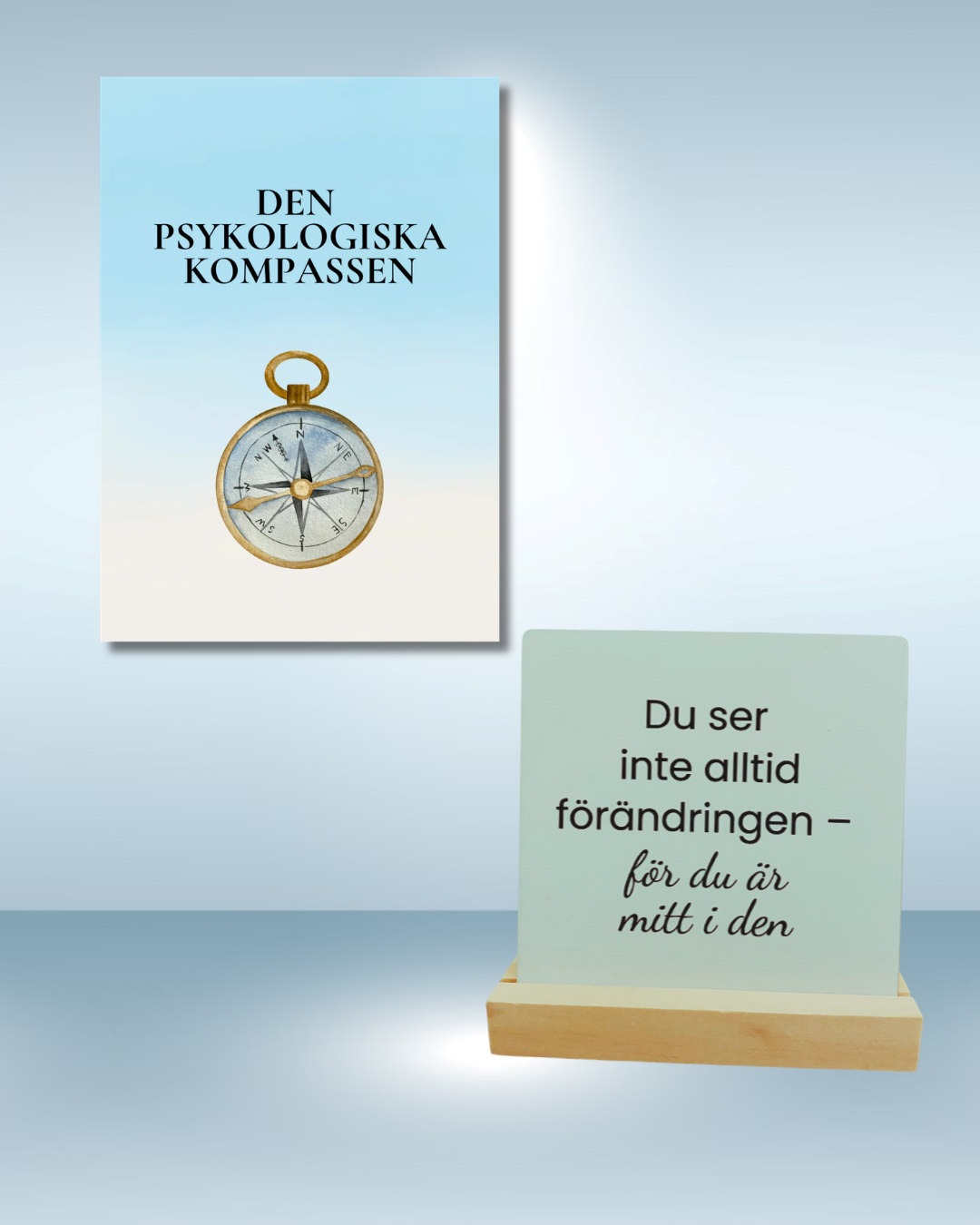 Presentpaket- Den psykologiska kompassen-Du ser inte alltid förändringen, för du är mitt i den