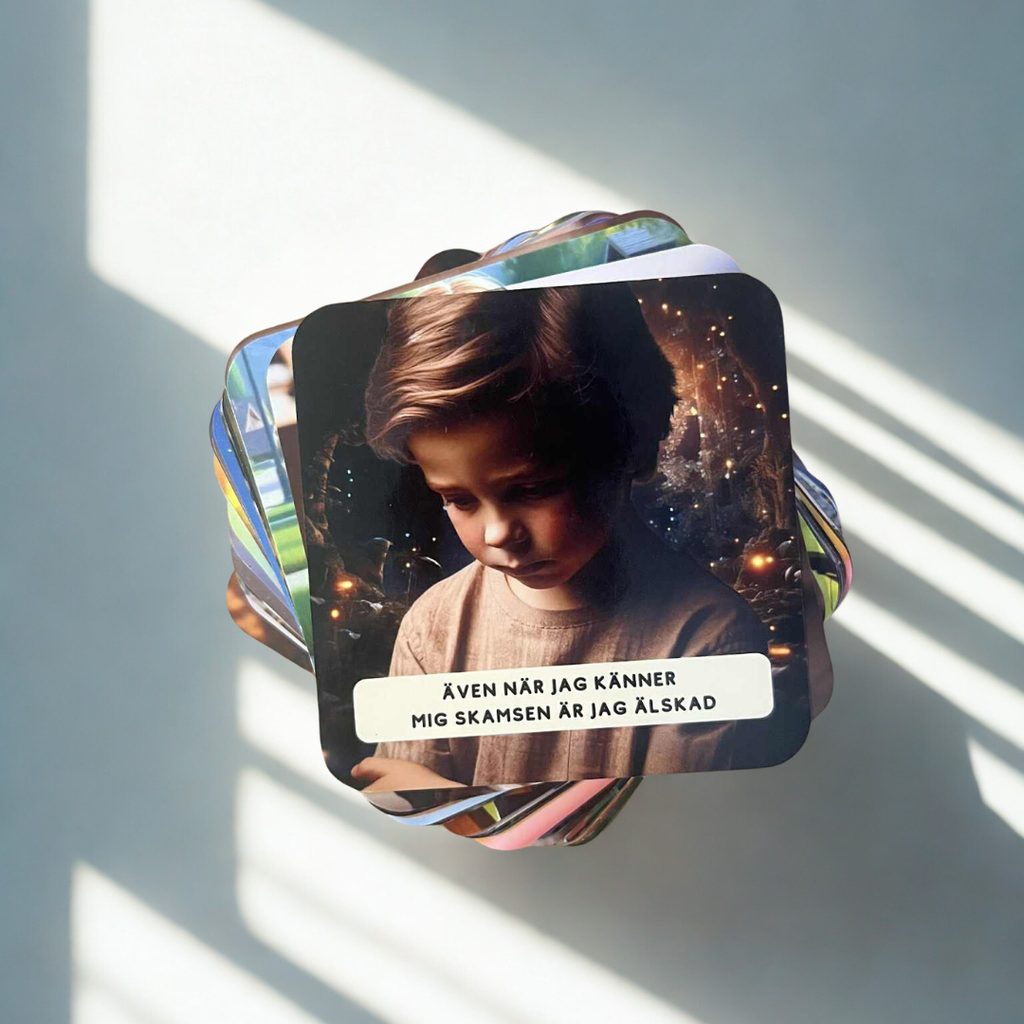 LITTLE HEARTS Affirmationskort för barn