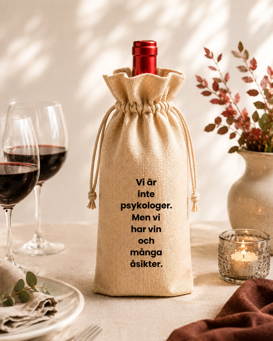 Vi är inte psykologer. Men vi har vin och många åsikter.