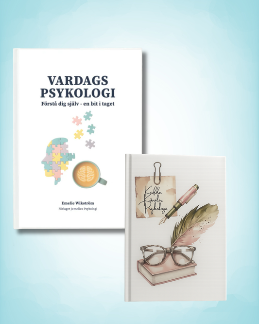 Presentpaket - Vardagspsykologi + Anteckningsbok