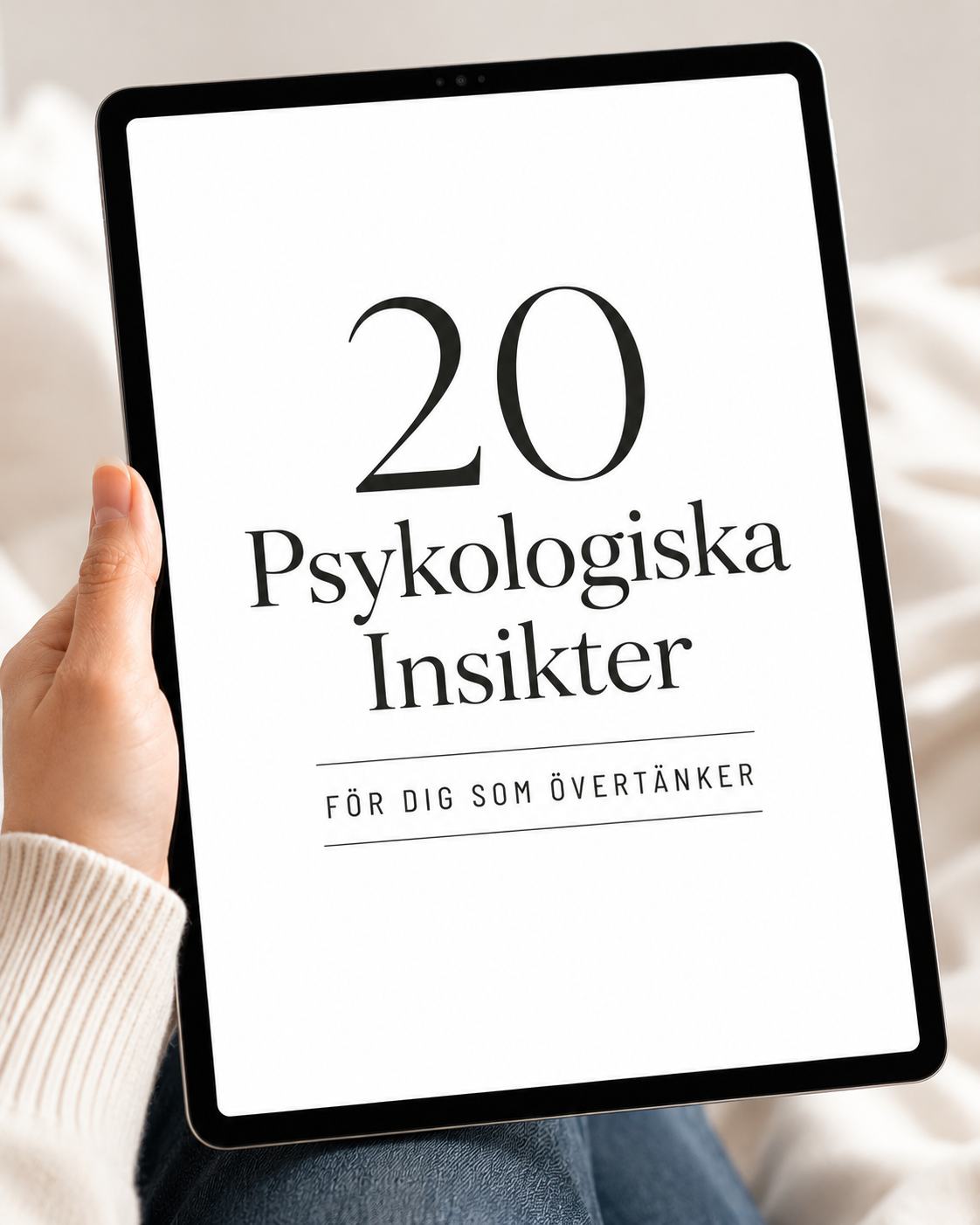 20 psykologiska insikter för dig som övertänker 💙 - PDF