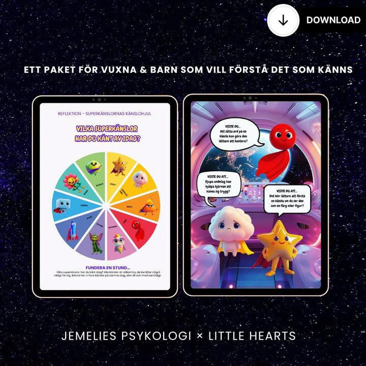 Little Hearts - Superkänslorna bok E-BOK Digital PDF)