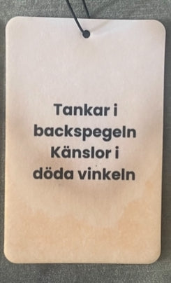 3 pack doftkort för bilen - kaffedoft