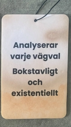 3 pack doftkort för bilen - kaffedoft