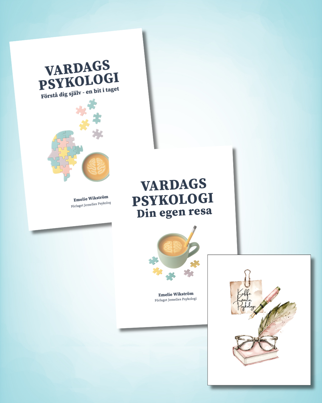 Vardagspsykologi + Övningsbok + Anteckningsbok