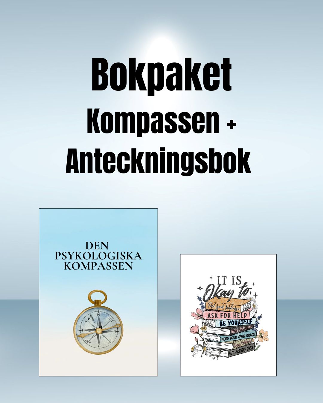 10 % rabatt- Den Psykologiska kompassen  – Bokpaket 2