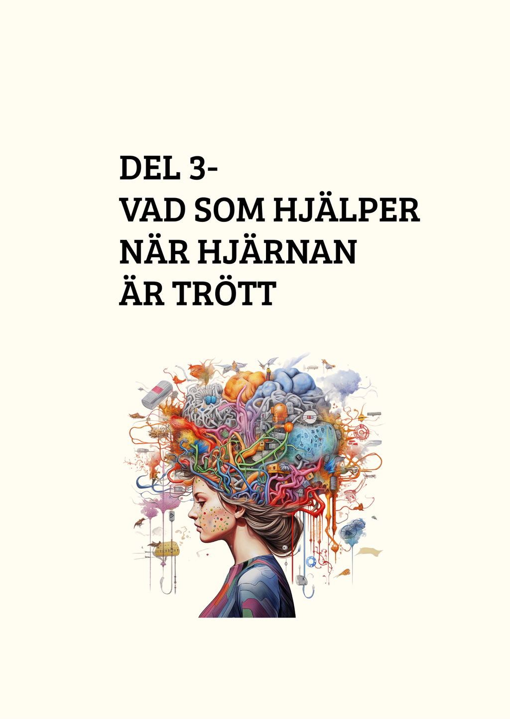 Lilla boken om Övertänkande & En trött hjärna - Digital PDF